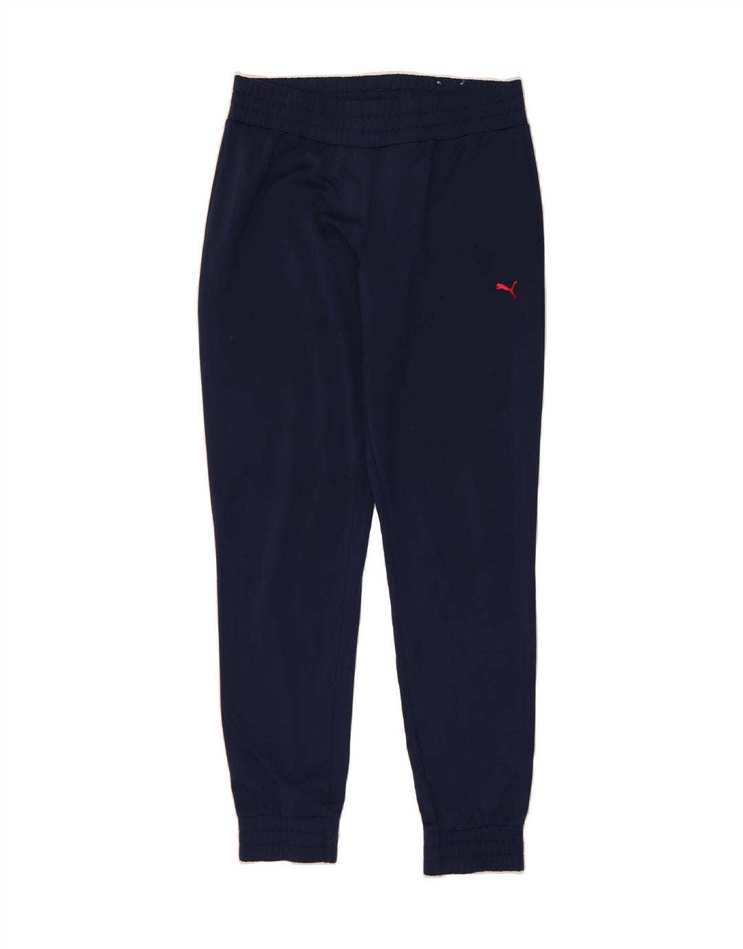 PUMA Womens Tracksuit Trousers Joggers UK 14 Large  Navy Blue Polyester Vintage Puma and Second-Hand Puma from Messina Hembry 