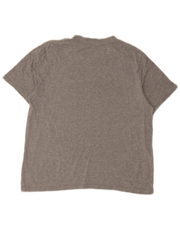 Levi's Damen Grafik-T-Shirt-Oberteil UK 18 XL Grau meliert