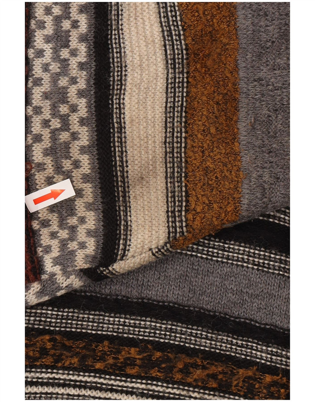 Cambio Herren-Pullover mit Rundhalsausschnitt IT 56 2XL Mehrfarbig gestreift