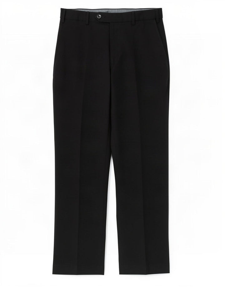 Marks & Spencer Herren-Anzughose, normal, W34, L31, Schwarz, Polyester