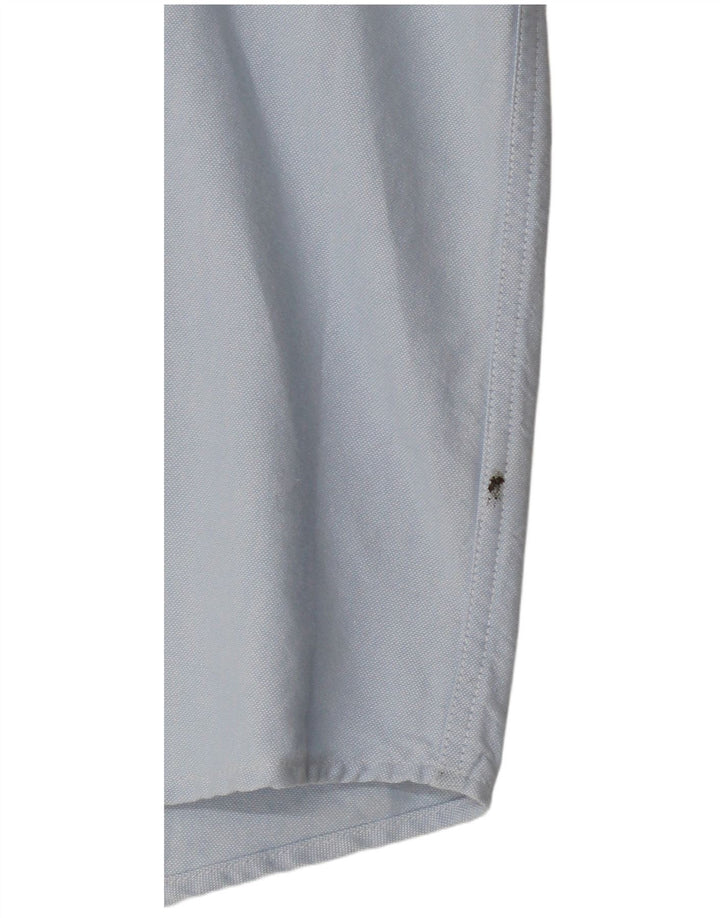 Lacoste Herrenhemd Größe 41 Große blaue Baumwolle