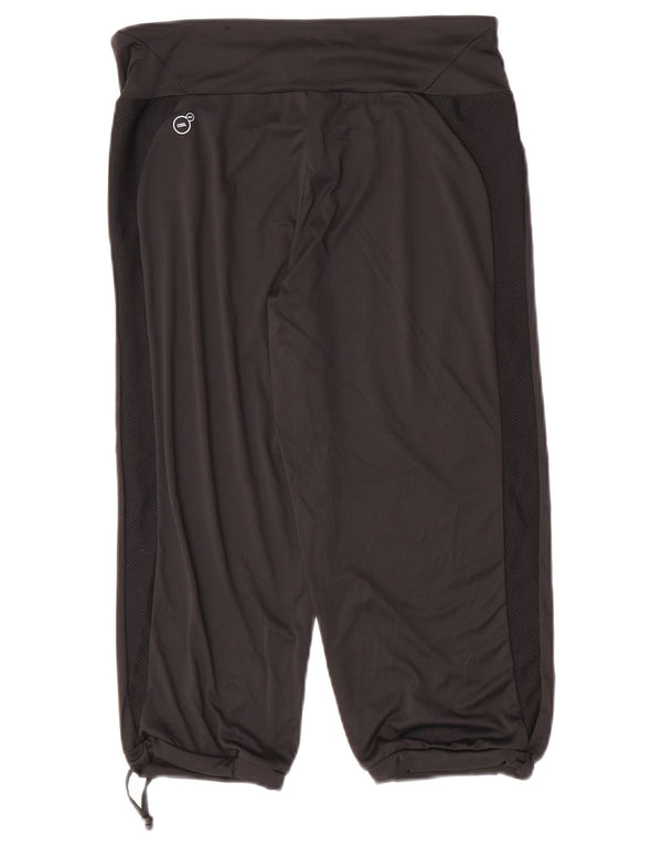 Puma Damen Bermuda Sport Shorts UK 10 Small Schwarz Polyester