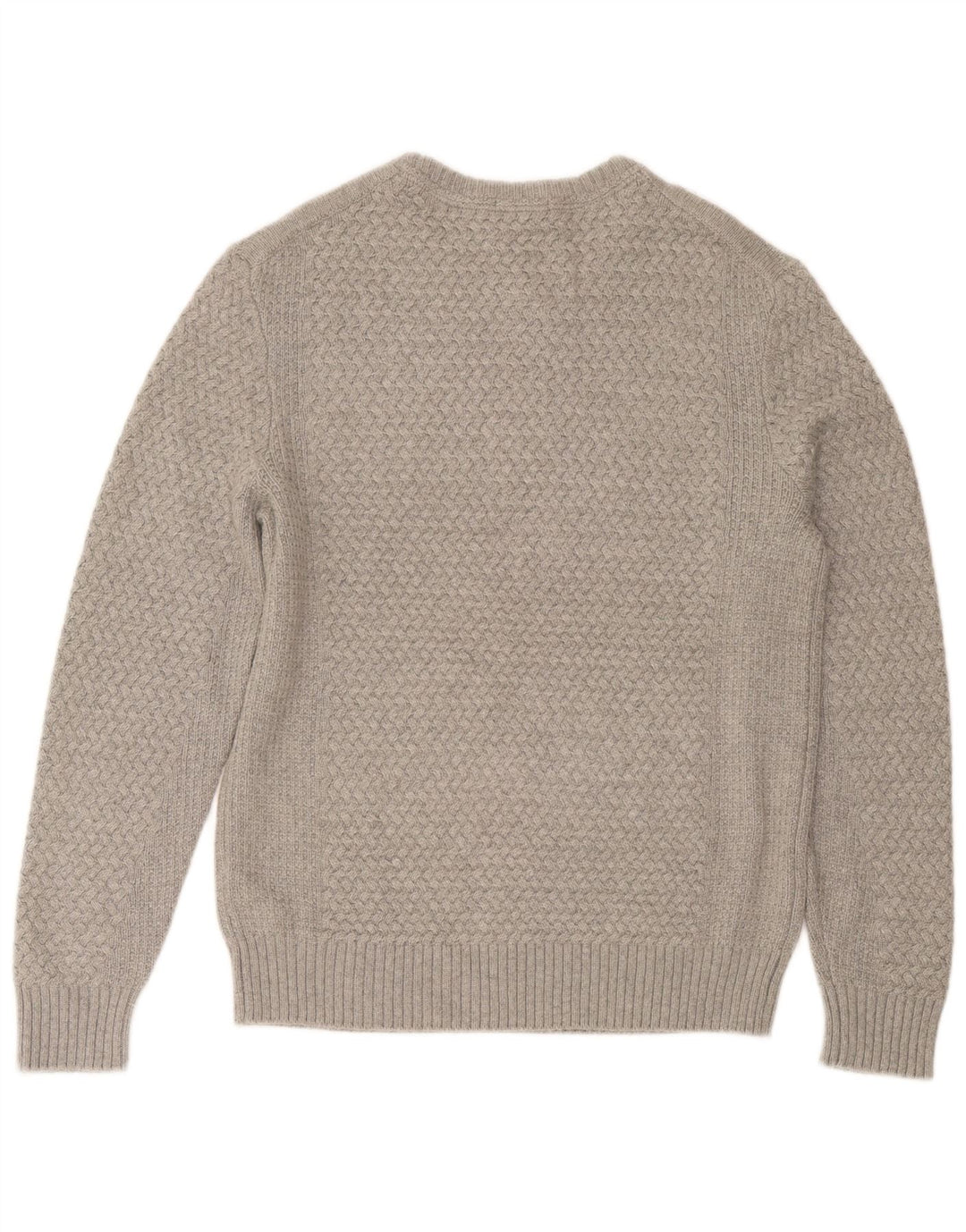 Timberland Herren Slim Fit Pullover mit U-Boot-Ausschnitt Mittelgraue Viskose