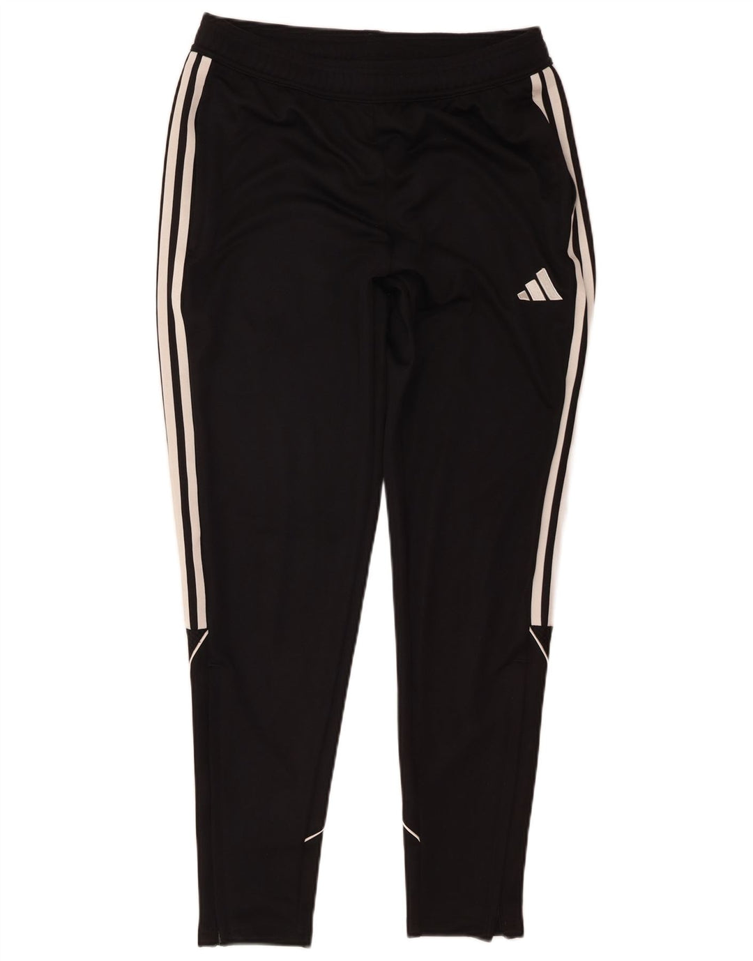 Adidas Herren-Trainingshose mit normaler Passform, mittelschwarzes Polyester