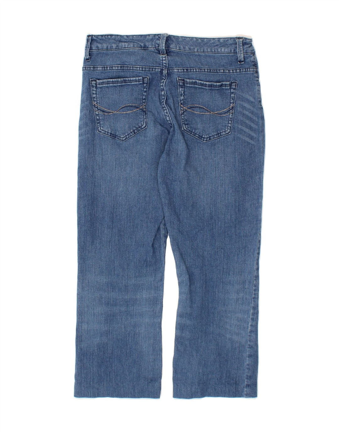 LEE Womens Slender Secret Straight Capri Jeans US 8 Medium W27 L23 Blue Vintage Lee and Second-Hand Lee from Messina Hembry 