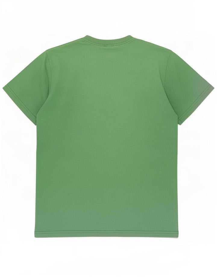 Benetton Herren-T-Shirt mit Grafik, Größe S, Grün