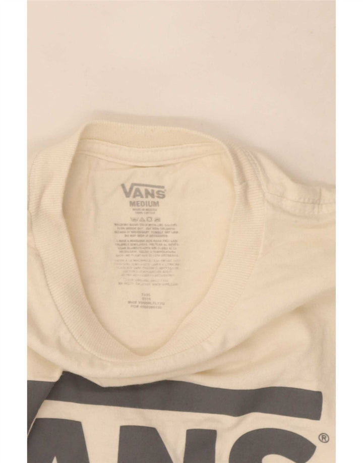 Vans Herren-T-Shirt mit Grafik, mittelweiße Baumwolle