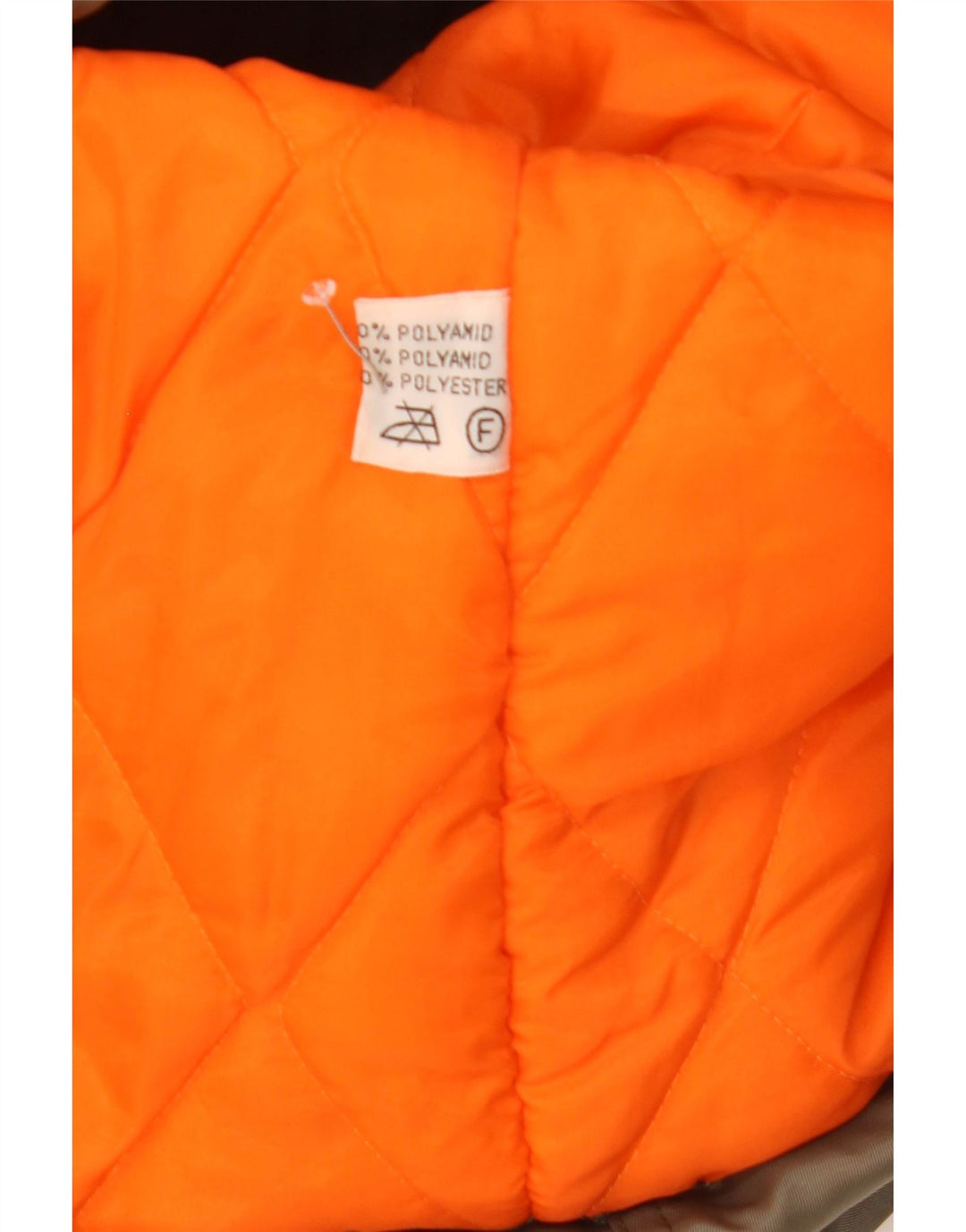 Vintage Herren Kapuzenparkajacke IT 52 XL Khaki Polyamid