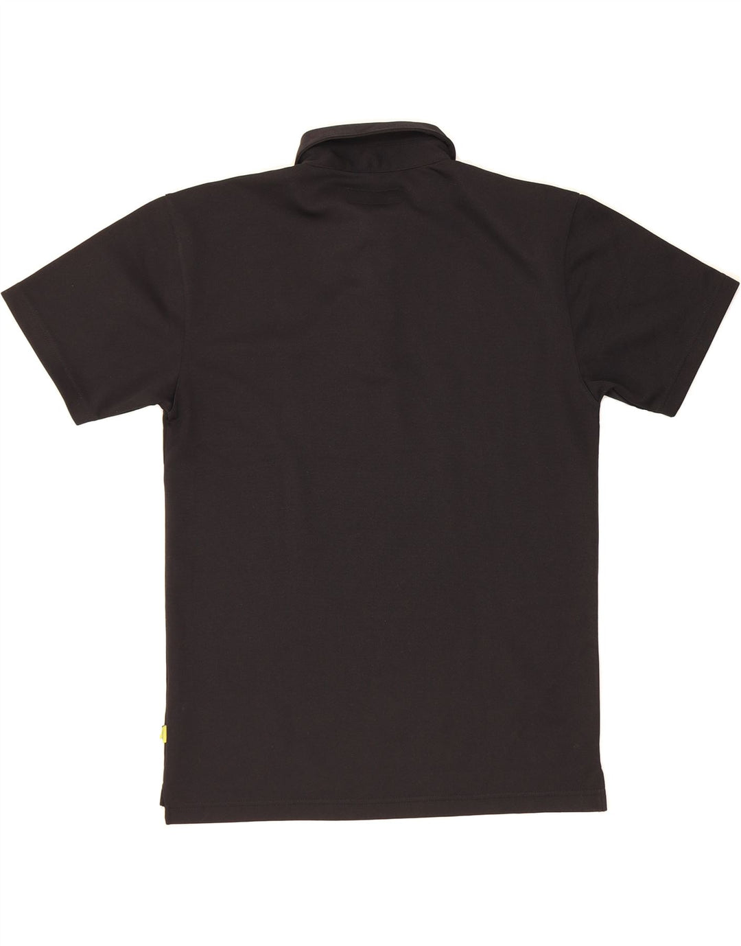 JACK & JONES Mens Polo Shirt Medium Black Polyester Vintage Jack & Jones and Second-Hand Jack & Jones from Messina Hembry 