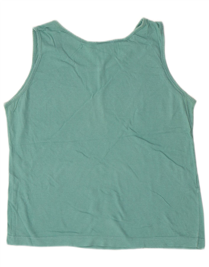 Laura Ashley Damen Crop Vest Top UK 12 Mittelgrün