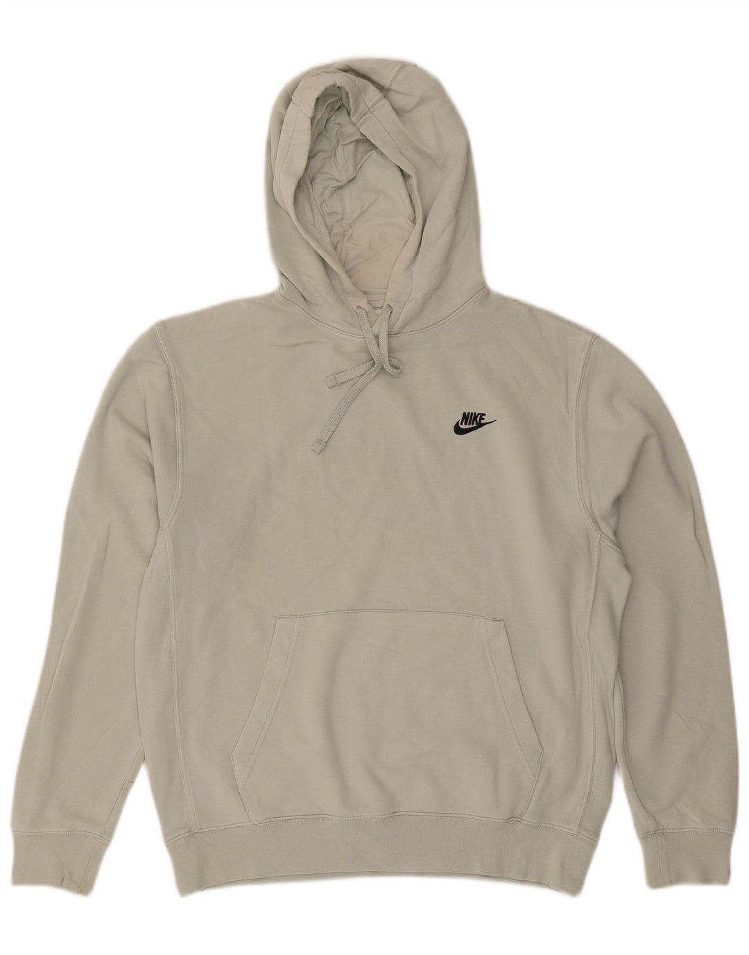 Nike Herren Kapuzenpullover aus mittelgrüner Baumwolle
