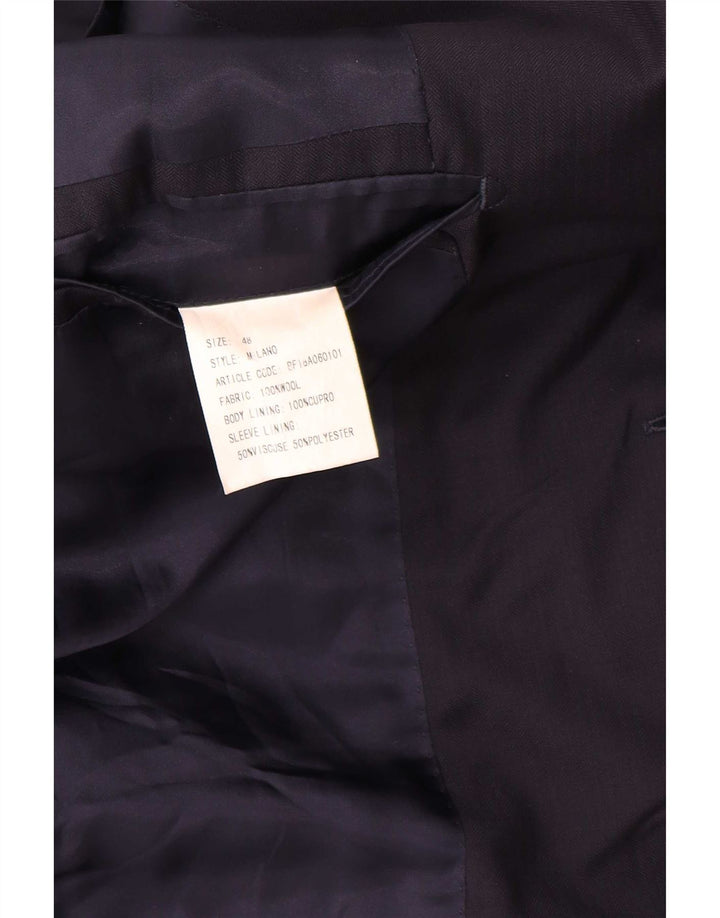 Boggi Milano Herren-Blazer mit 2 Knöpfen, Größe IT 48, mittelmarineblau, klassisch