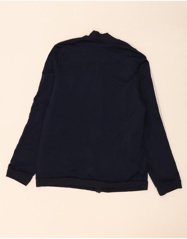 Adidas Damen Trainingsanzug Top Jacke UK 20/22 XL Marineblau Polyester