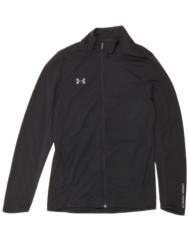 Under Armour Herren-Trainingsanzugoberteil mit grafischer Passform, Größe S, Schwarz, Polyester