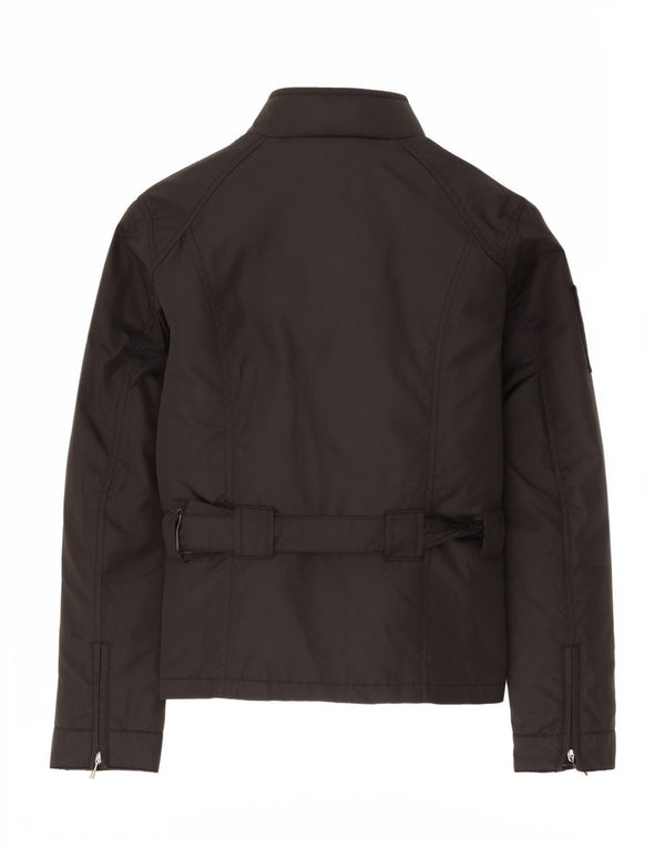 Refrigiwear Regenjacke für Mädchen, 13–14 Jahre, XL, Schwarz, Polyamid, Biker