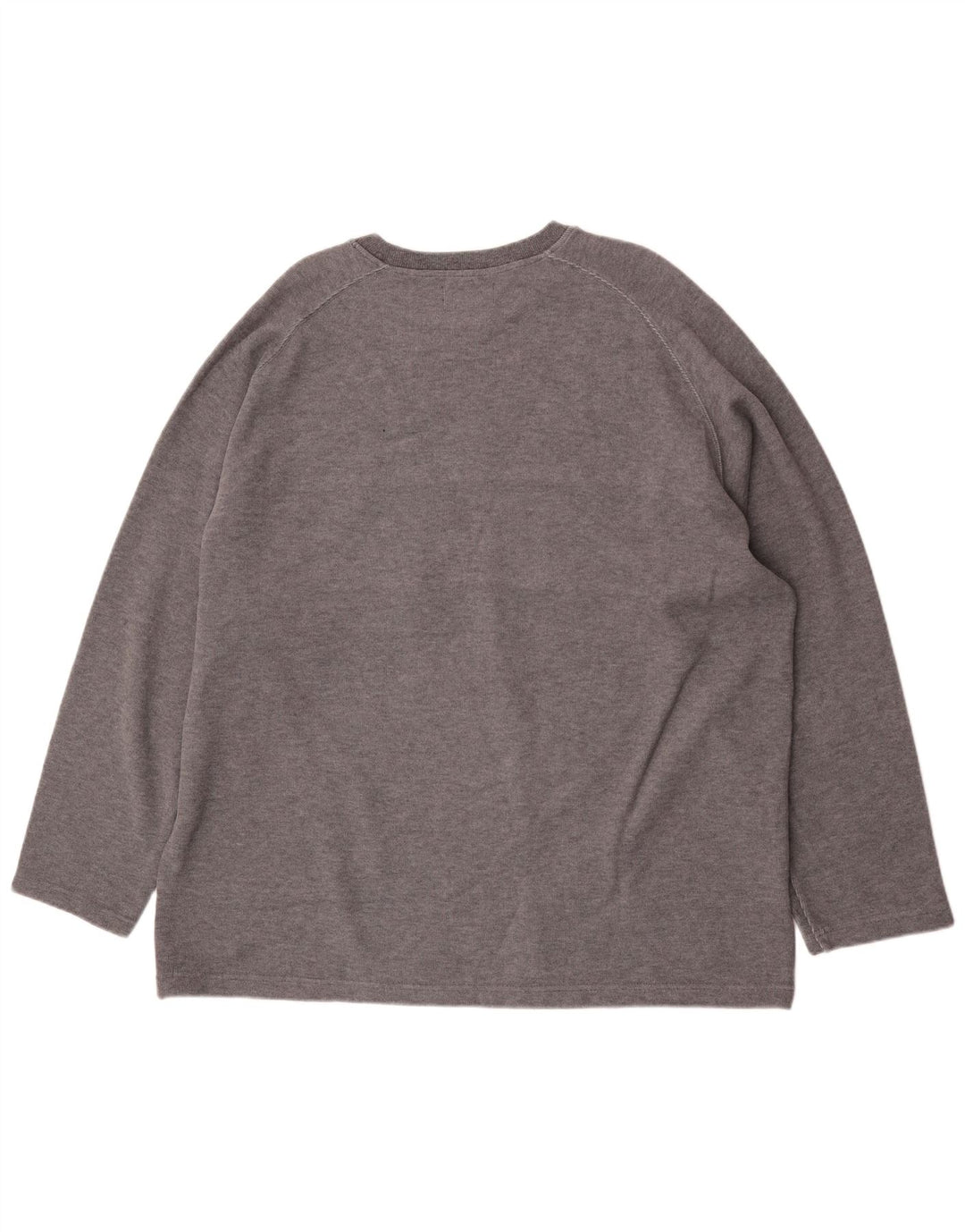 Marks & Spencer Herren Blue Harbor Top Langarm 2XL Grau Farbblock