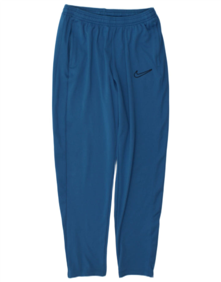Nike Dri Fit Full-Trainingsanzug für Jungen, 12–13 Jahre, Größe L, Blau, Farbblock