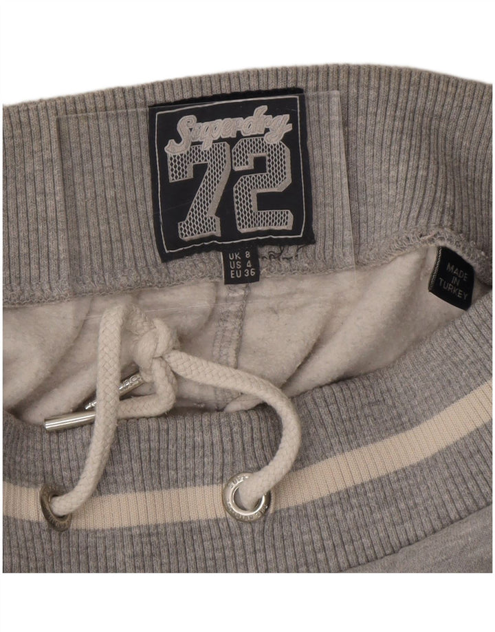 Superdry Damen-Trainingsanzughose mit Grafik, Größe S, Grau