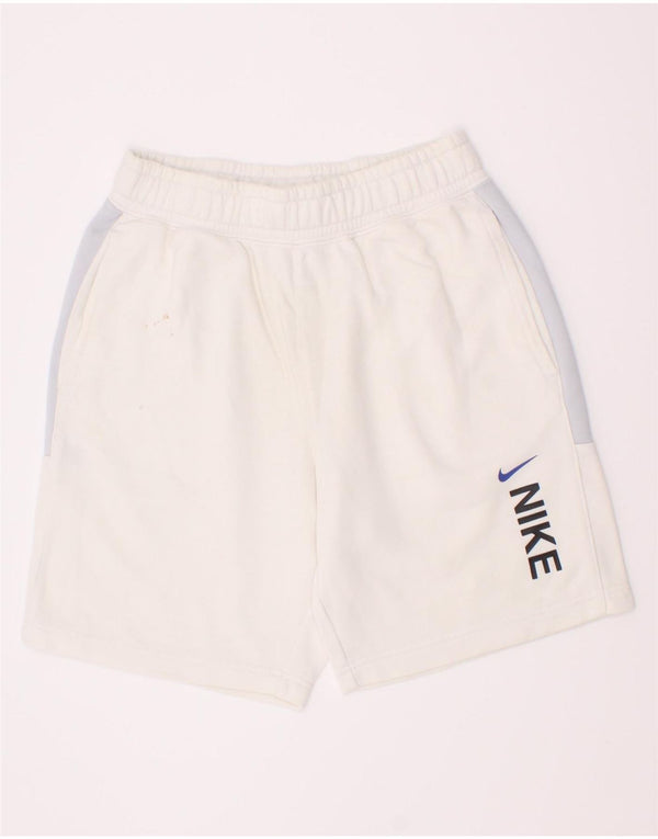 Nike Jungen Graphic Sport Shorts 10–11 Jahre mittelweiße Colourblock-Baumwolle