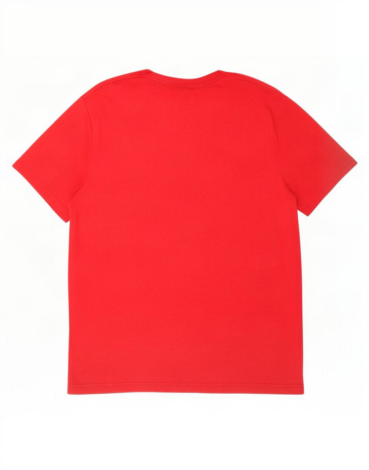 Nautica Herren-T-Shirt mit Grafik, Größe L, aus roter Baumwolle