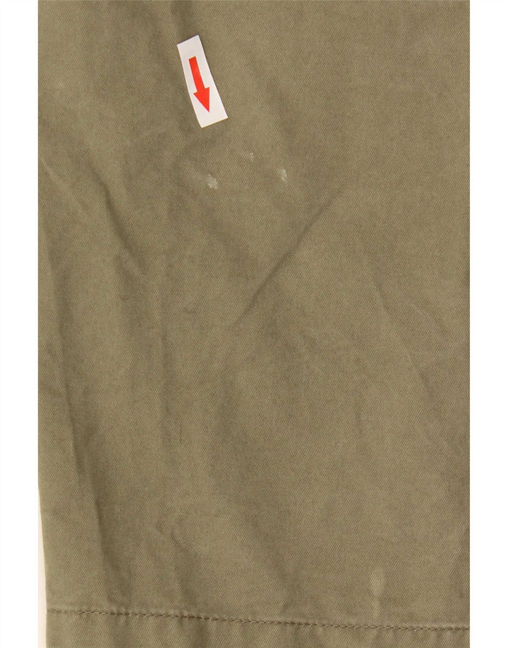 Marks & Spencer Herren Chinoshorts W38 XL Grüne Baumwolle