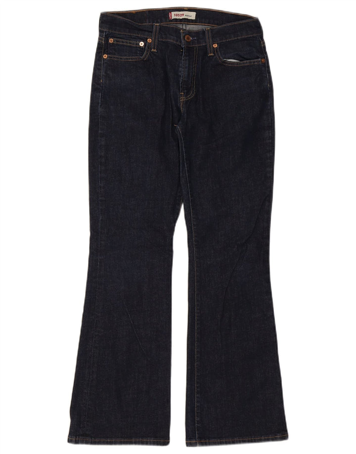 Levi's Damen 10529 Bootcut Jeans W30 L30 Marineblau Baumwolle