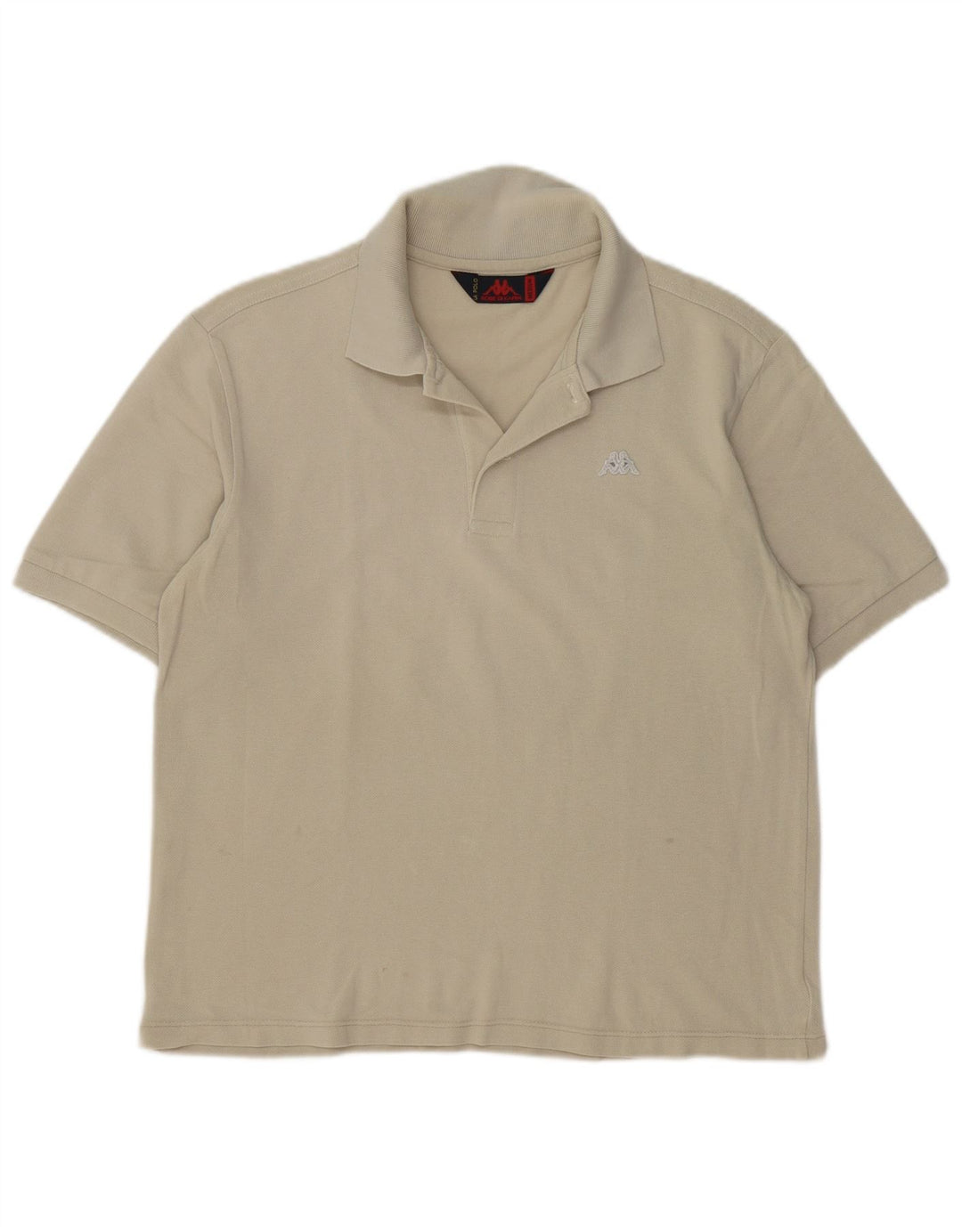 Kappa Herren Poloshirt Mittelbeige Baumwolle