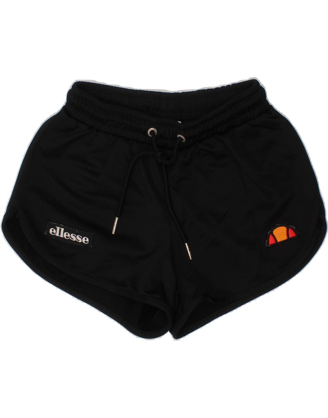 ELLESSE Womens Sport Shorts UK 4 XS Black Polyester Vintage Ellesse and Second-Hand Ellesse from Messina Hembry 