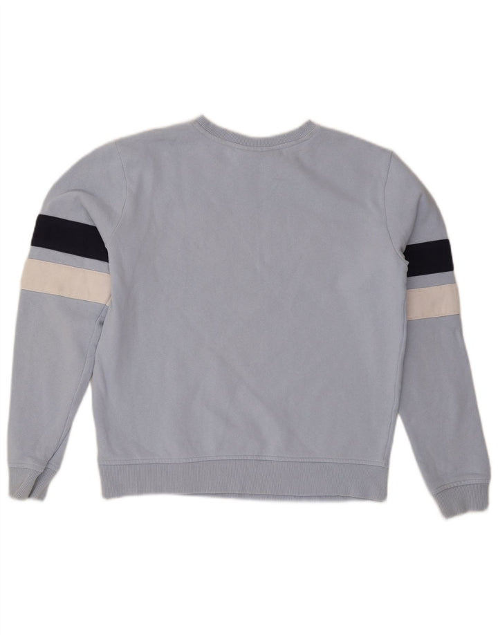 FILA Damen-Sweatshirt in Übergröße, Gr. 10, Größe S, Blau, Farbblock