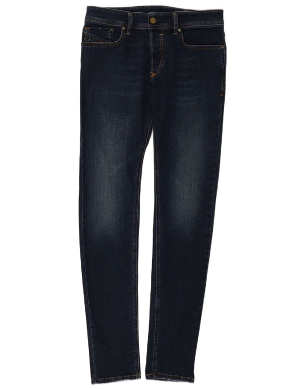 Diesel Damen Sleenker Slim Skinny Jeans W29 L32 Marineblau Baumwolle