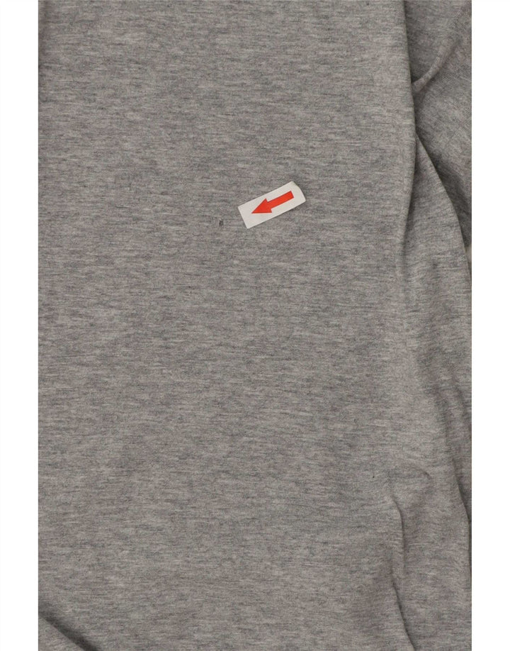 Adidas Herren T-Shirt Top Small Grau Baumwolle