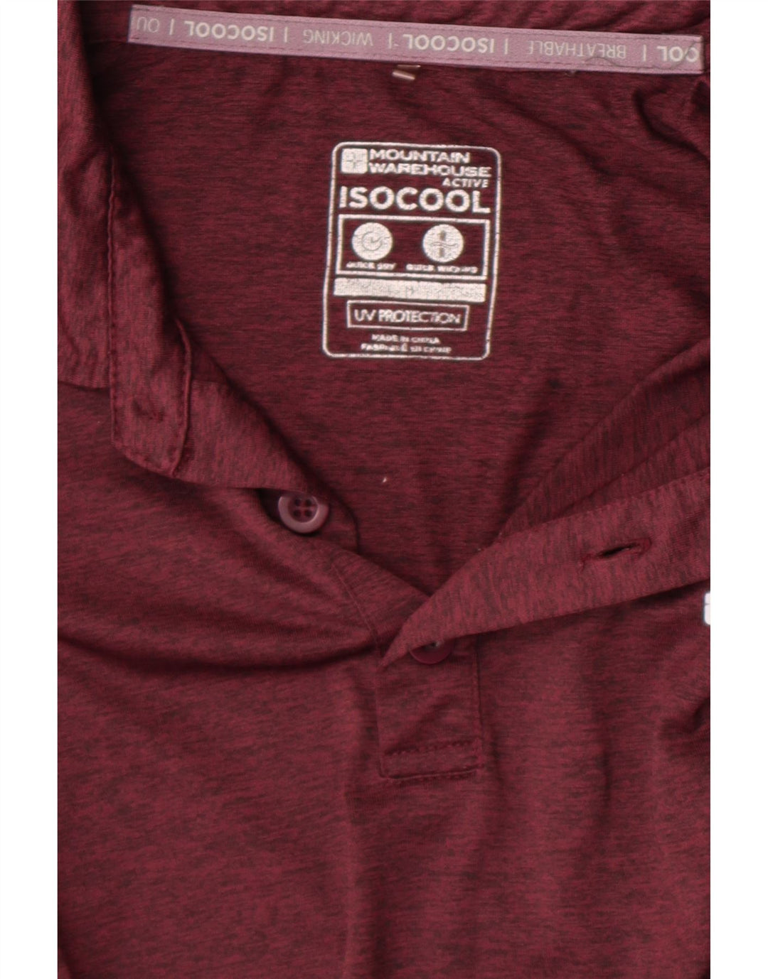 Mountain Warehouse Herren-Poloshirt, mittelgroß, Kastanienbraun