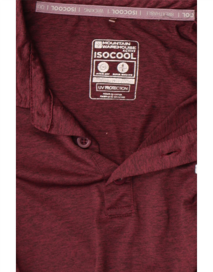 Mountain Warehouse Herren-Poloshirt, mittelgroß, Kastanienbraun