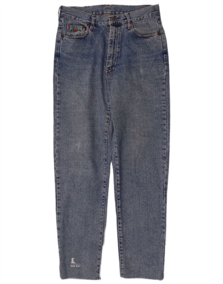 EL CHARRO Herren Tapered Jeans W33 L31 Blaue Baumwolle