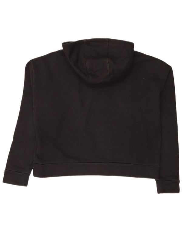 Adidas Mädchen Loose Fit Hoodie Pullover 14-15 Jahre Schwarze Baumwolle