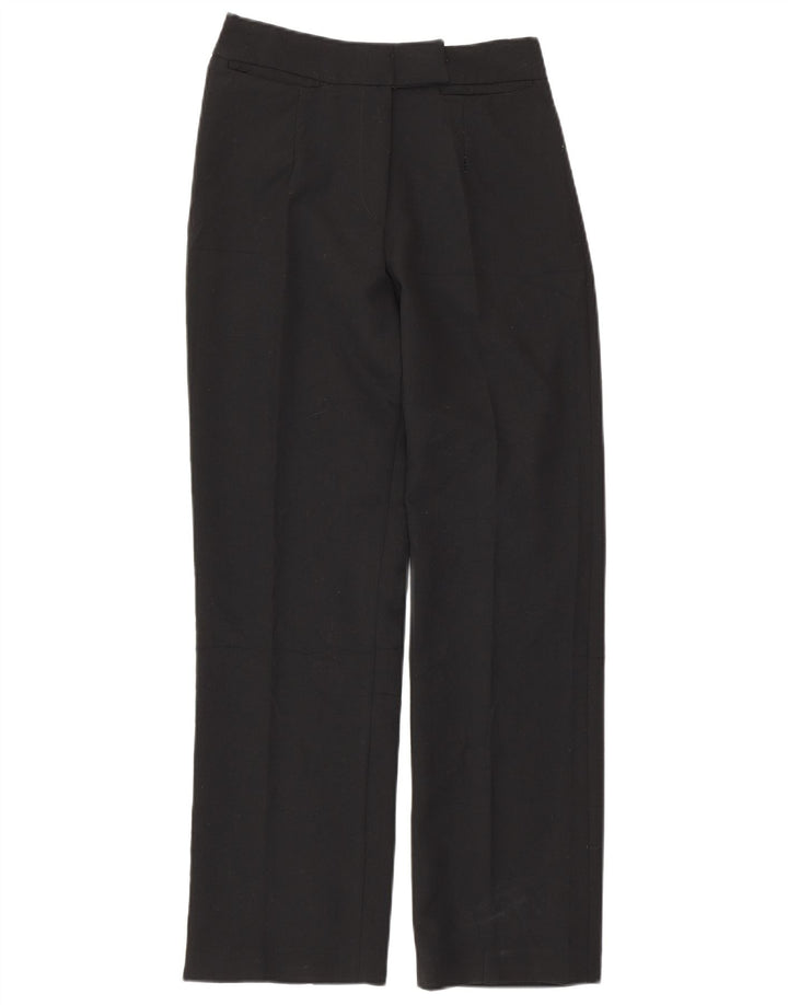 SPORTSTAFF Gerade Damen-Anzughose W26 L28 Schwarz Polyester