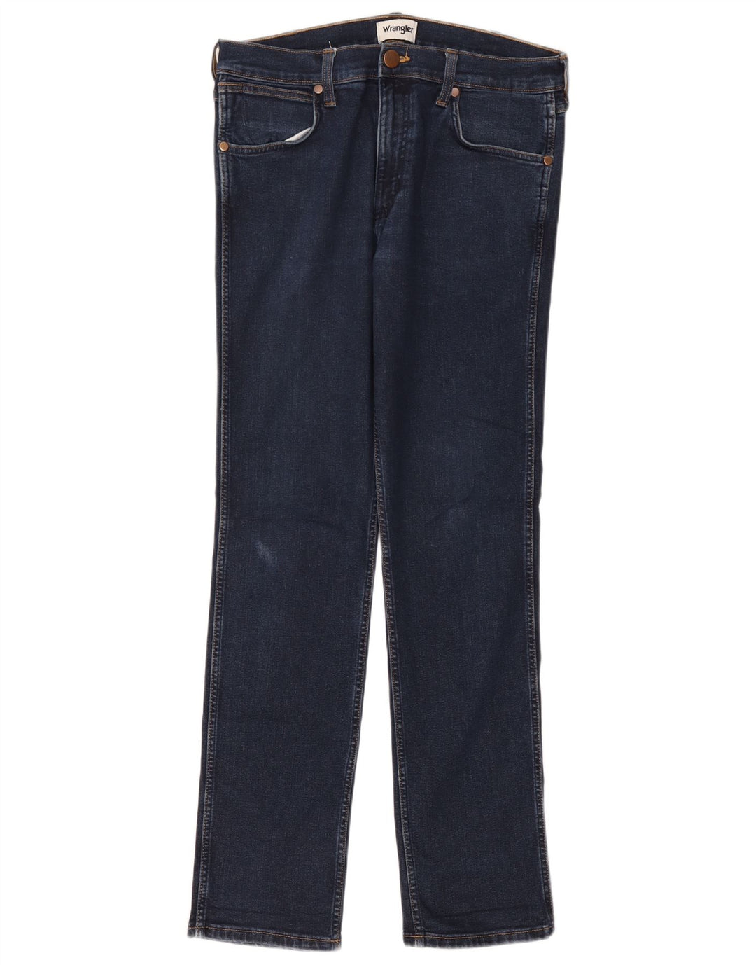 Wrangler Herren-Jeans mit normaler Passform, gerade Passform, W32, L32, marineblau, Baumwolle
