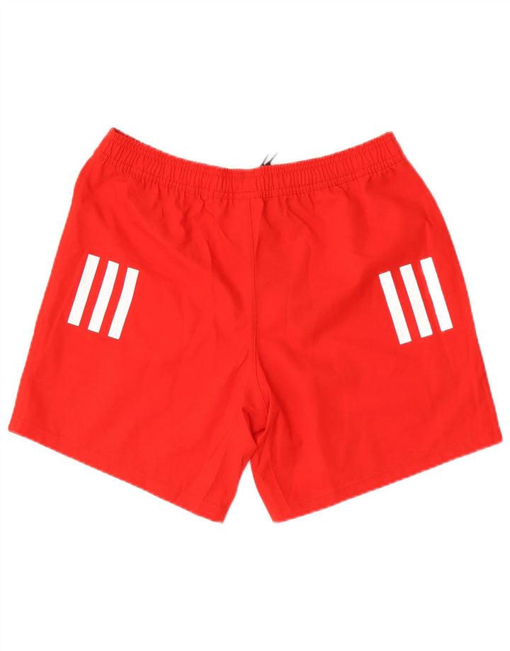 Adidas Herren Sport Shorts Großes rotes Polyester