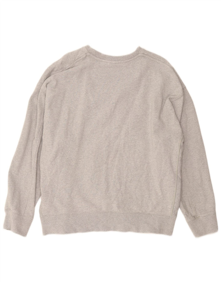 Nike Herren Grafik-Sweatshirt-Pullover XL aus grauer Baumwolle