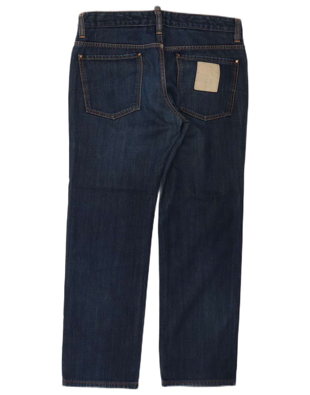 Dsquared2 Herren Straight Jeans IT 48 Medium W34 L29 Blaue Baumwolle