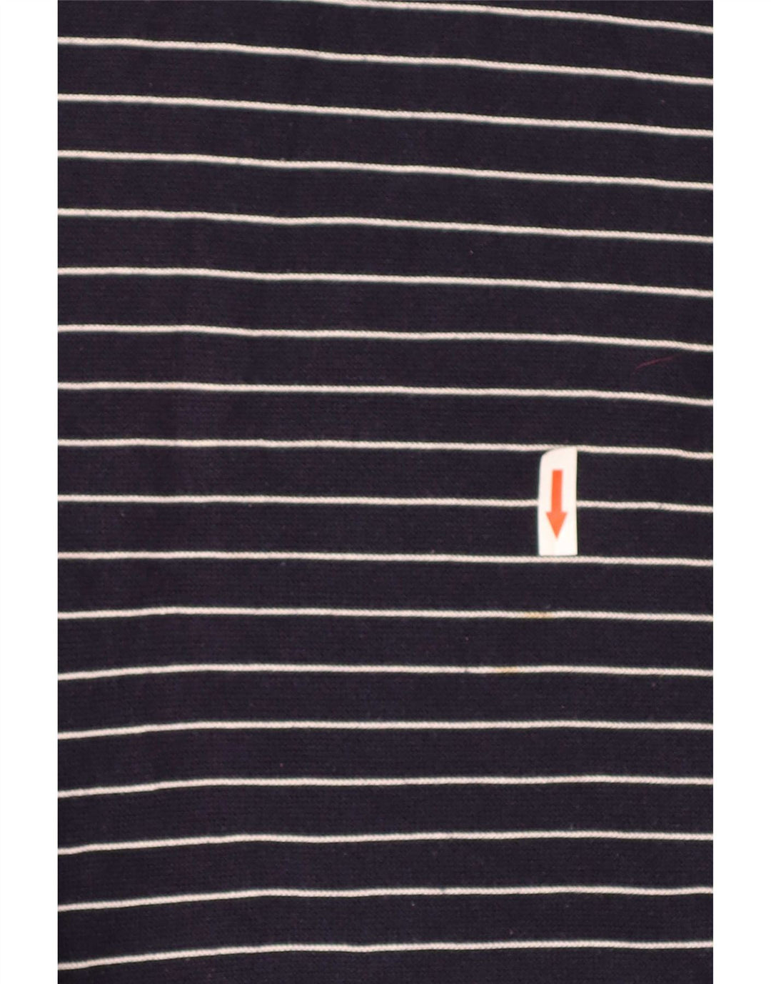 Lacoste Herren-Pullover mit V-Ausschnitt, Größe 4, mittelgroß, marineblau gestreift