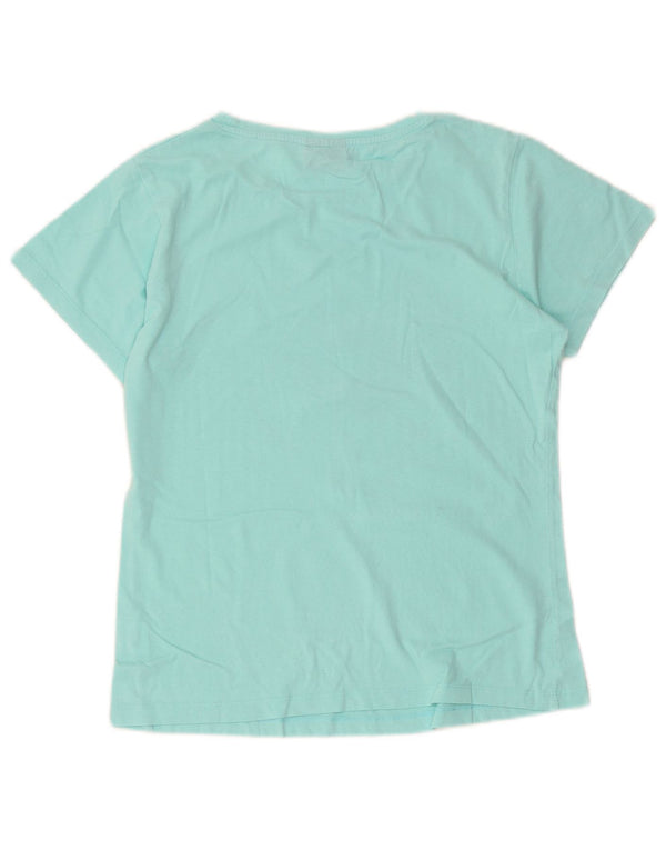 Lotto Grafik-T-Shirt für Mädchen, 13–14 Jahre, groß, türkisfarbene Baumwolle