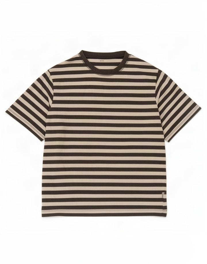 Jack & Jones Herren-T-Shirt-Oberteil, groß, grau gestreift, Baumwolle