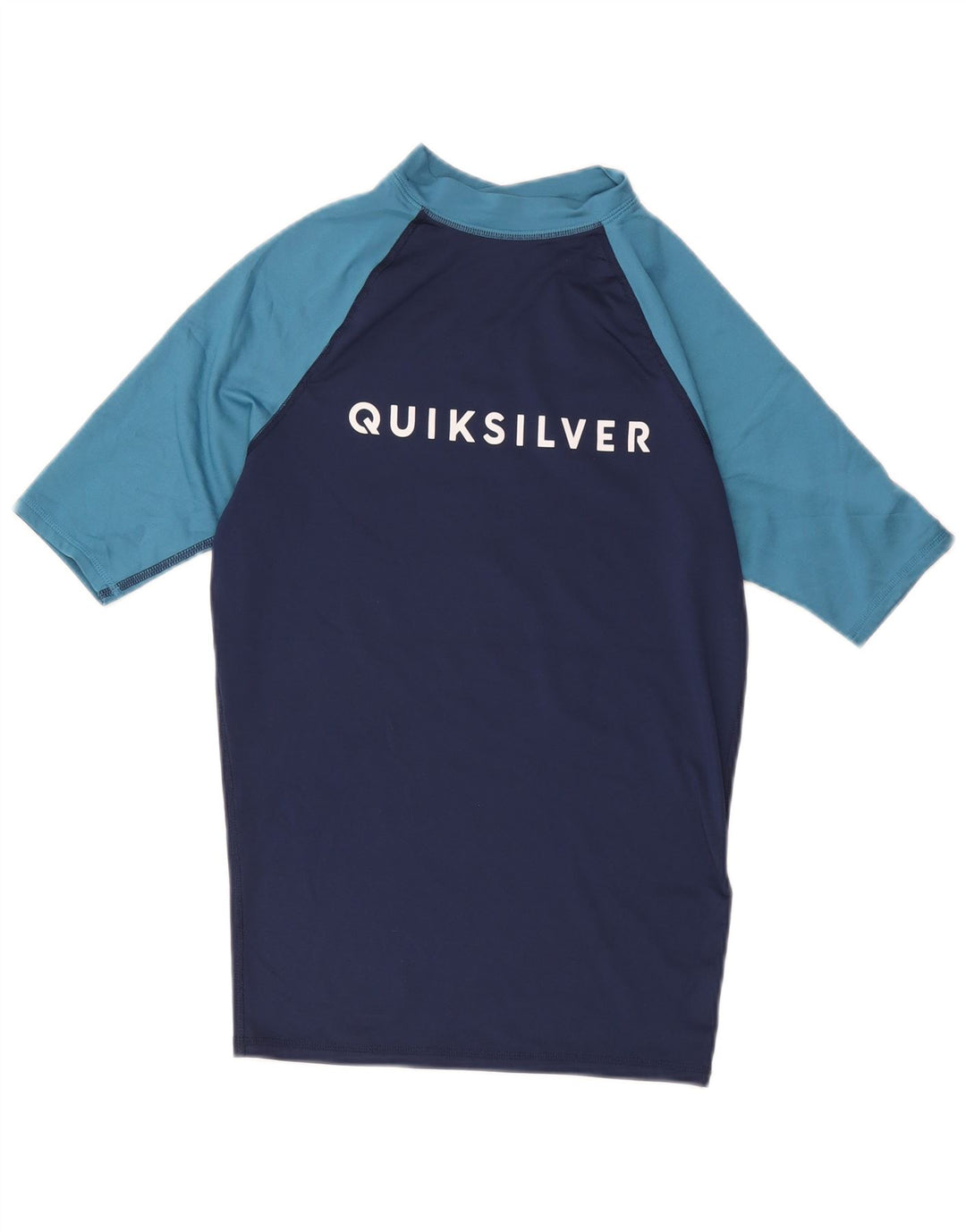 Quiksilver Herren-T-Shirt mit Grafik, mittelgroß, Marineblau, Farbblock