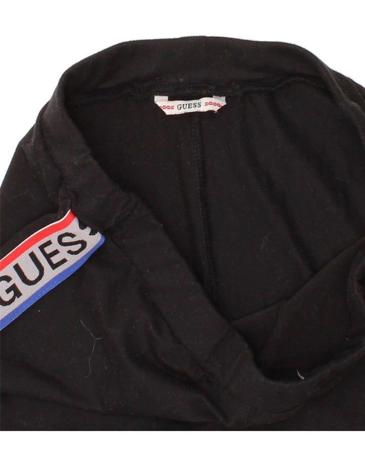 GUESS Girls Graphic Leggings 13-14 Years Black Vintage Guess and Second-Hand Guess from Messina Hembry 