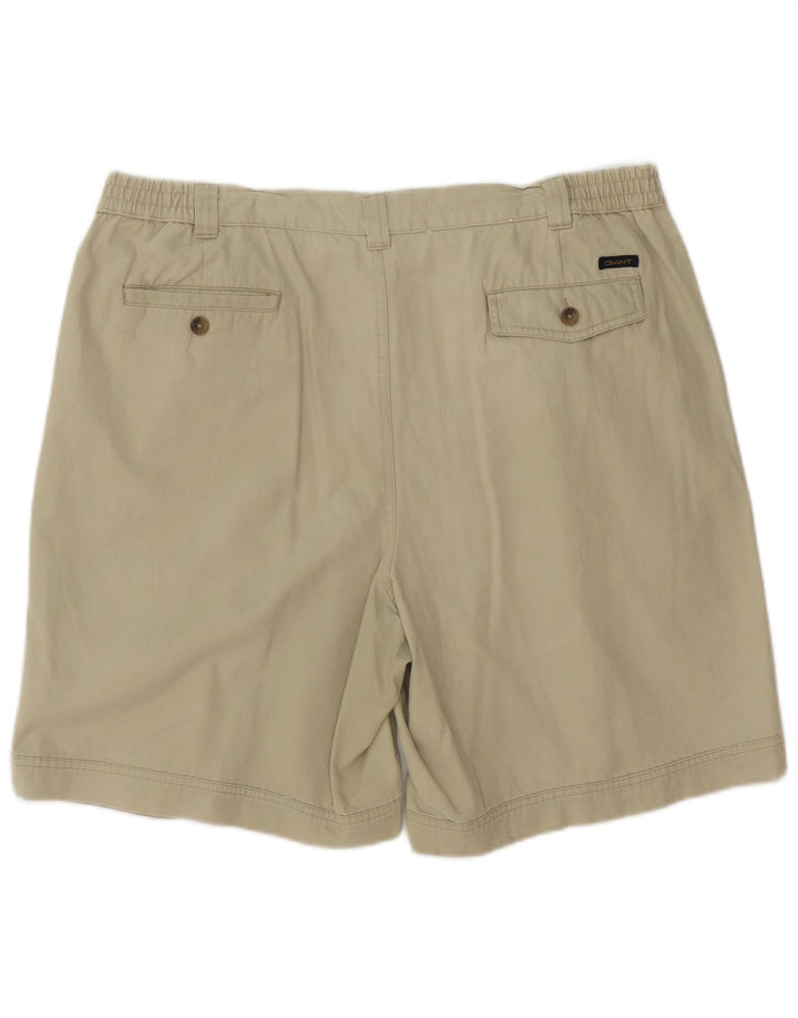 GANT Herren Pegged Chino Shorts W38 XL Khaki Baumwolle