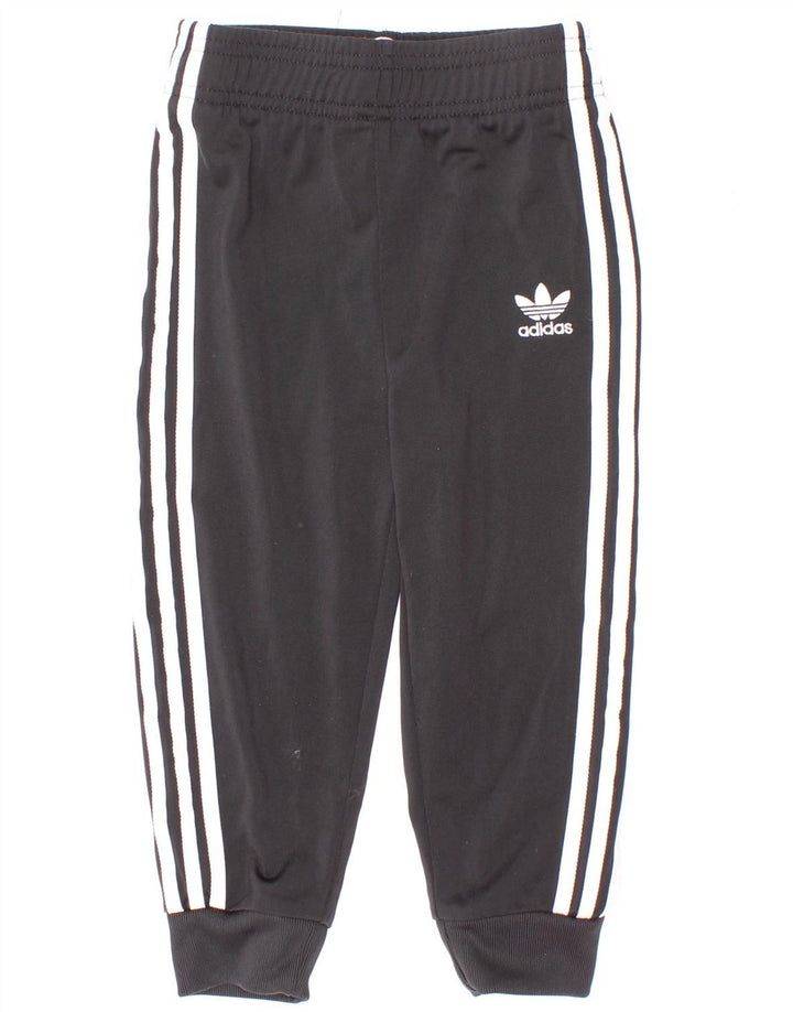 Adidas Jungen Trainingshose Jogger 2-3 Jahre Schwarz Polyester