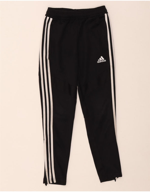 Adidas Jungen Aeroready Trainingshose 9–10 Jahre, schwarzes Polyester