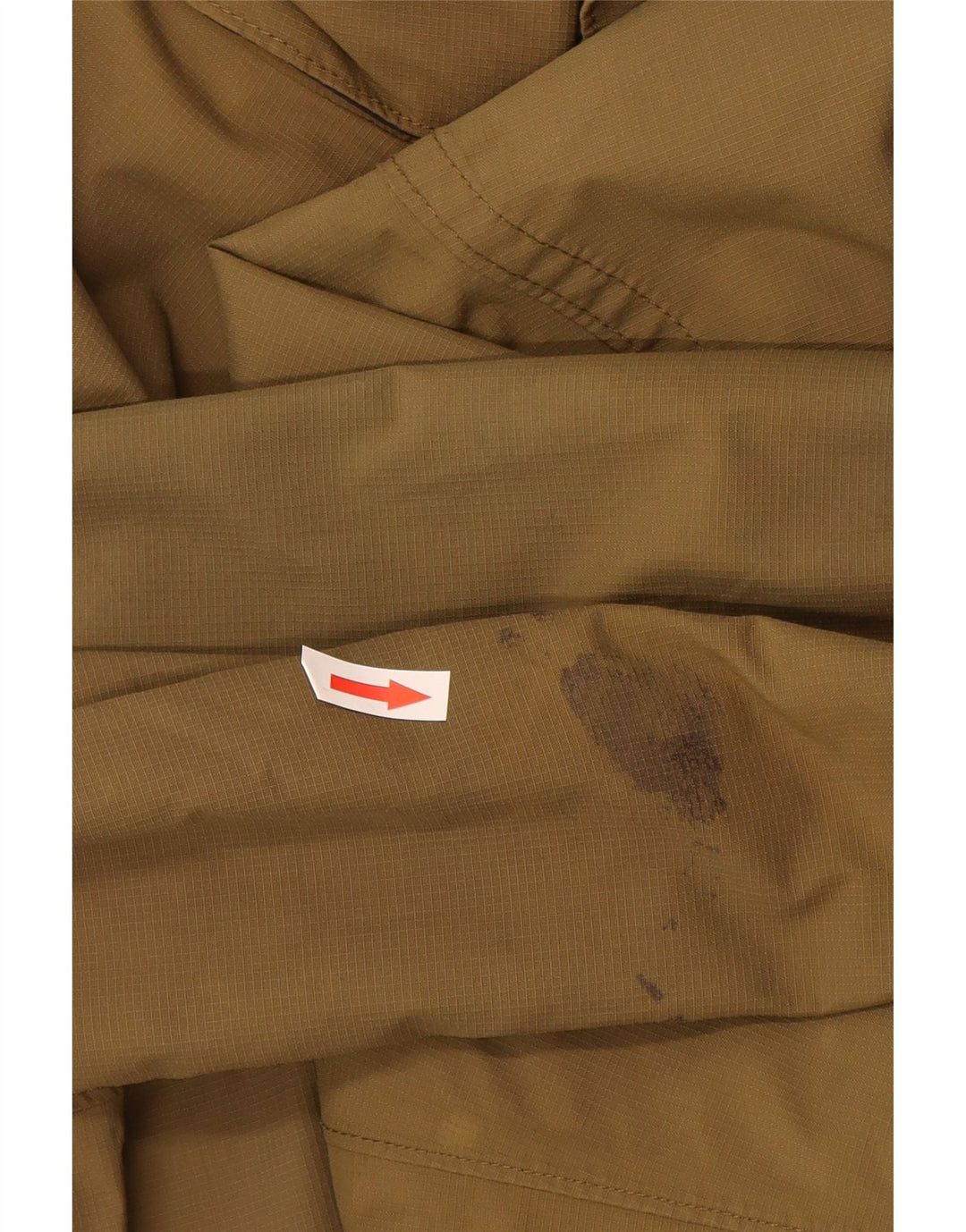 Timberland Herren Regenjacke UK 40 Large Khaki Nylon