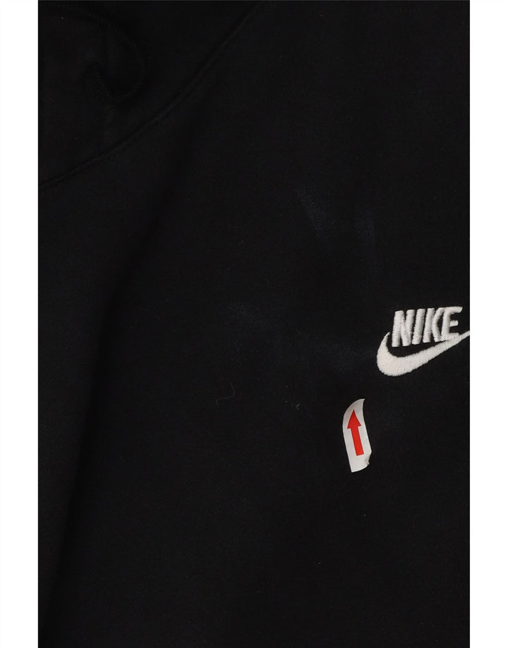 Nike Herren Kapuzenpullover 3XL Schwarz Baumwolle